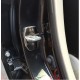Scharnier-Blende chrom mit Dodge Logo