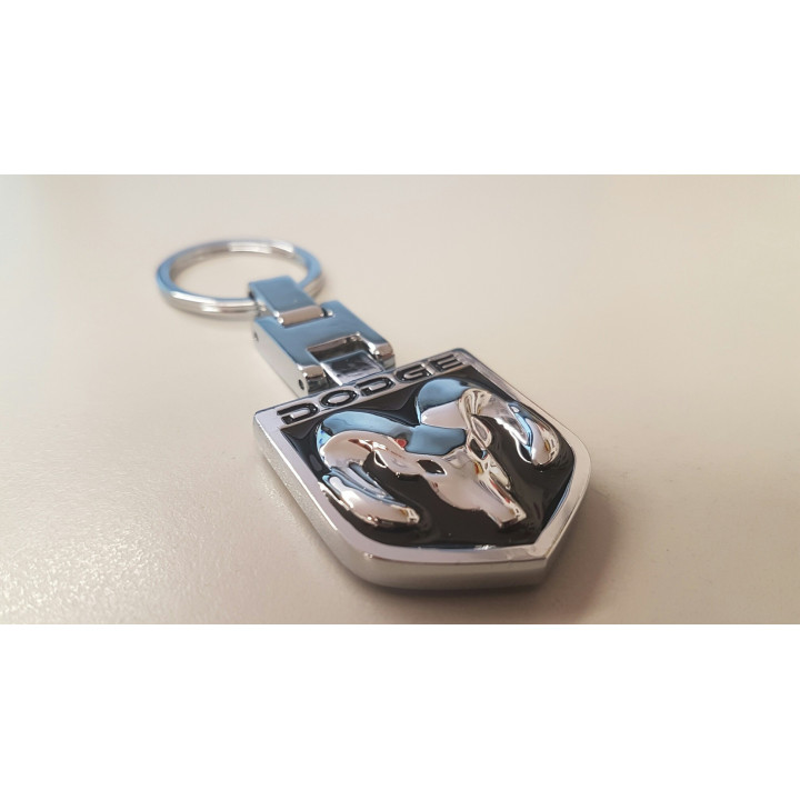 Schlüsselanhänger "Dodge" chrom