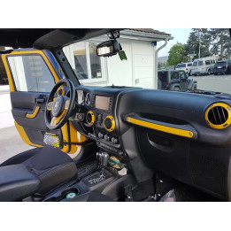 Lackierbare Interieur-Teile Mopar Wrangler 2-Door ab Jg. 11