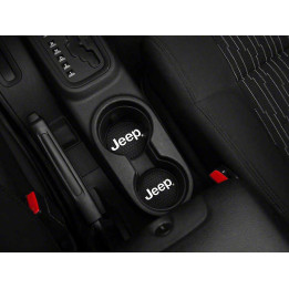Getränkehalter-Pads mit Jeep-Logo Duplicolor