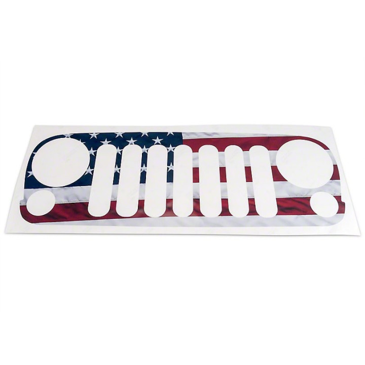 Decal "American Flag" für Kühlergrill