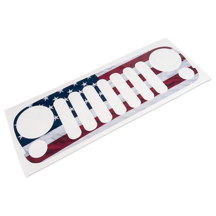 Decal "American Flag" für Kühlergrill