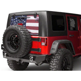 Decal "American Flag" für Hardtop-Heckscheibe
