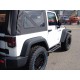 Sidesteps Offroad schwarz Rugged Ridge Wrangler 2-Door