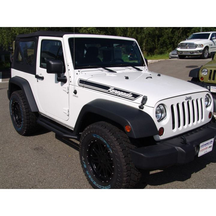 Sidesteps Offroad schwarz Rugged Ridge Wrangler 2-Door