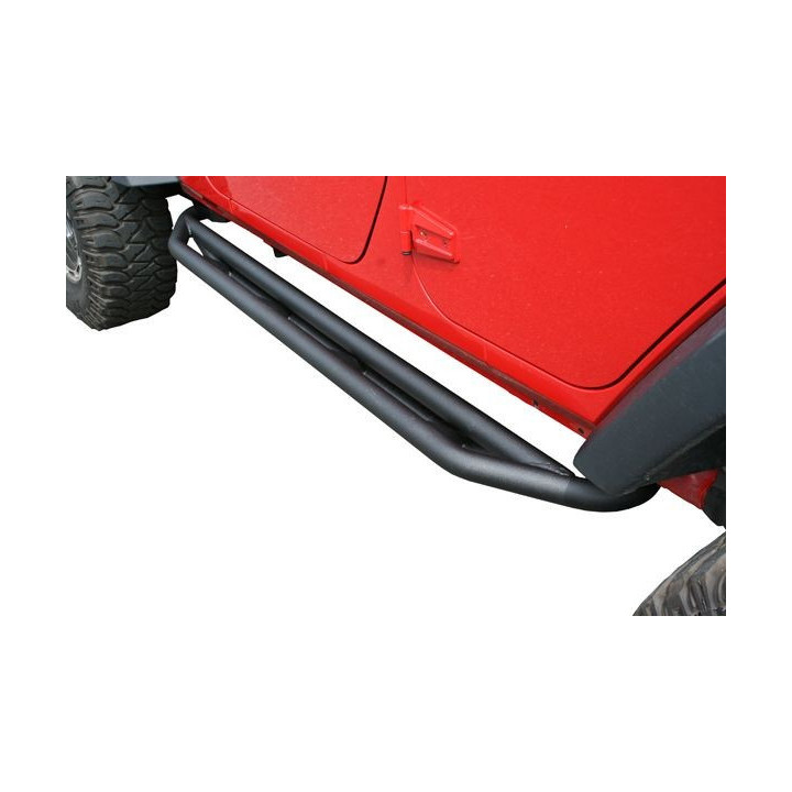 Sidesteps ffroad schwarz Rugged Ridge Wrangler 4-Door