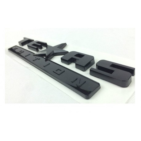 Emblem "Texas-Edition" Variante 2 in silber oder mattschwarz