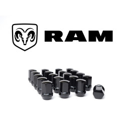 Radmuttern-Satz schwarz RAM 1500 ab Jg.12
