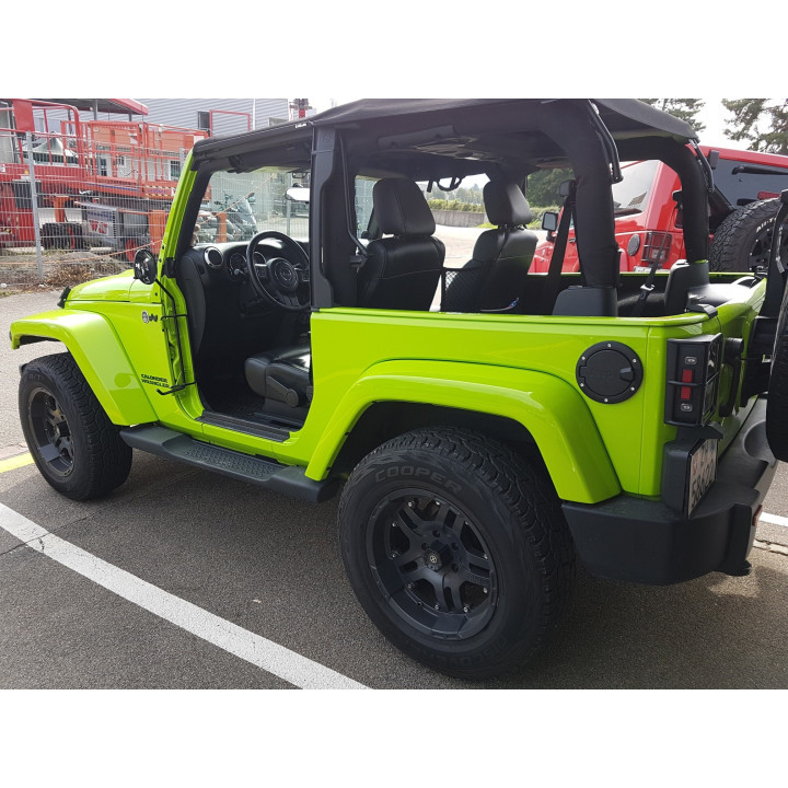 Tankklappe schwarz Mopar Wrangler 2-Door