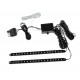 Kotschutzlappen Gummi universal mit integrierten LED-Strips Plasmaglow