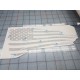 Decal "Ripped-off US-Flag"