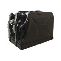 Doppel-Reservekanisterhalter für Frontrunner Rack