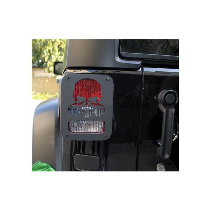 Taillight-Guards "Skull"