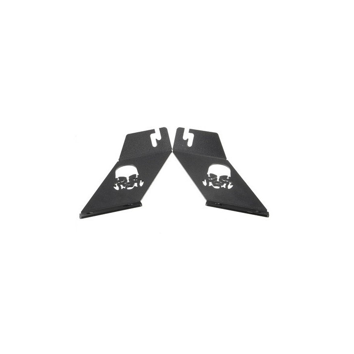 Lightbar Mounting-Brackets pulverbeschichtet für Motorhaube