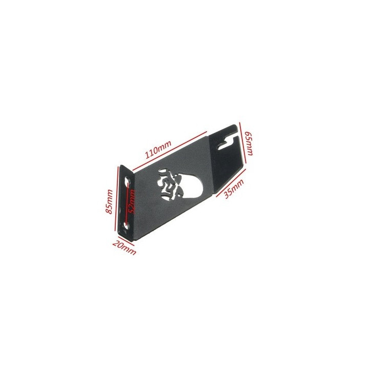 Lightbar Mounting-Brackets pulverbeschichtet für Motorhaube