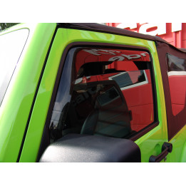 Windabweiser rauchglas für Seitenfenster vorne Weathertech