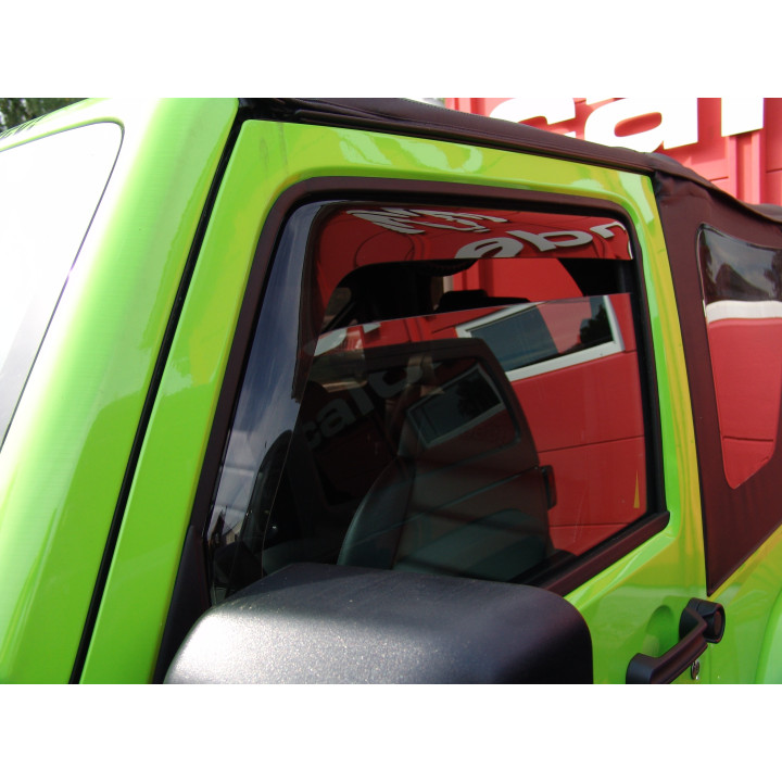 Windabweiser rauchglas für Seitenfenster vorne Weathertech