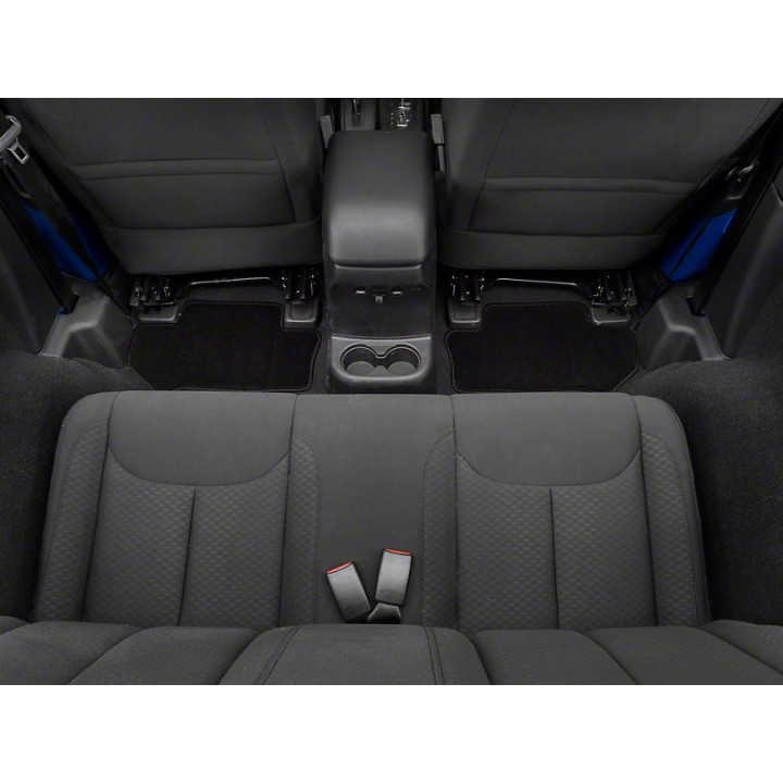 Fussmatten-Set mit Jeep-Logo v-+h. Lloyd Wrangler 2-Door