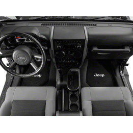 Fussmatten-Set mit Jeep-Logo Lloyd Wrangler 2-Door ab Jg. 14
