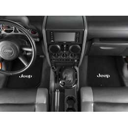 Fussmatten-Set mit Jeep-Logo Lloyd Wrangler 2-Door ab Jg. 14