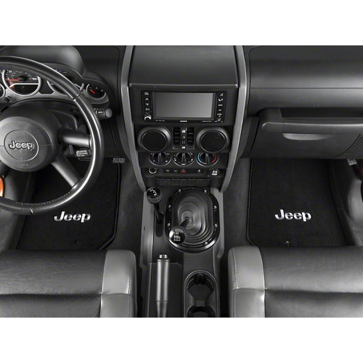 Fussmatten-Set mit Jeep-Logo Lloyd Wrangler 2-Door ab Jg. 14