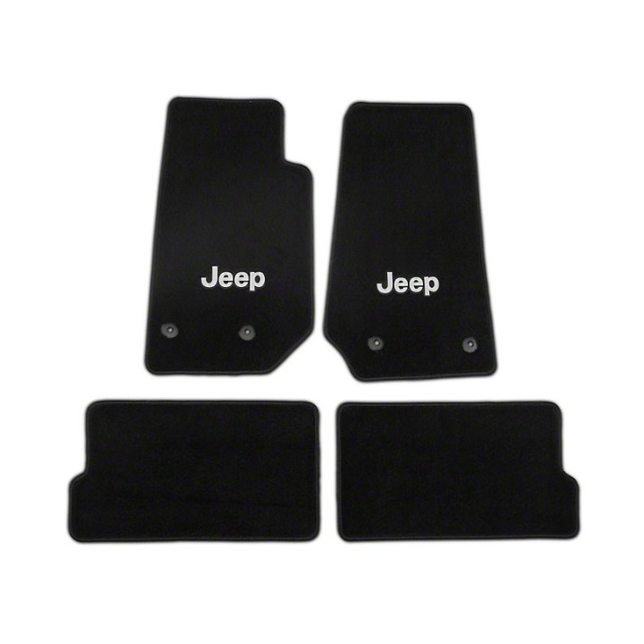 Fussmatten-Set mit Jeep-Logo Lloyd Wrangler 2-Door ab Jg. 14