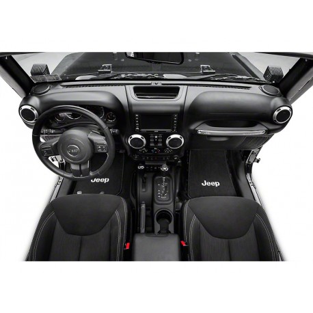 Fussmatten-Set mit Jeep-Logo Lloyd Wrangler 2-Door ab Jg. 14