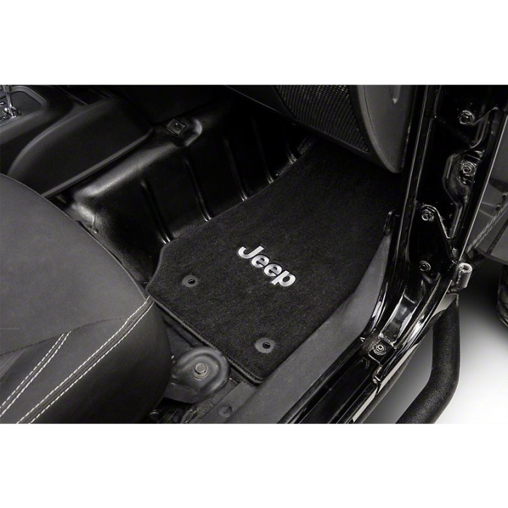 Fussmatten-Set mit Jeep-Logo Lloyd Wrangler 2-Door ab Jg. 14