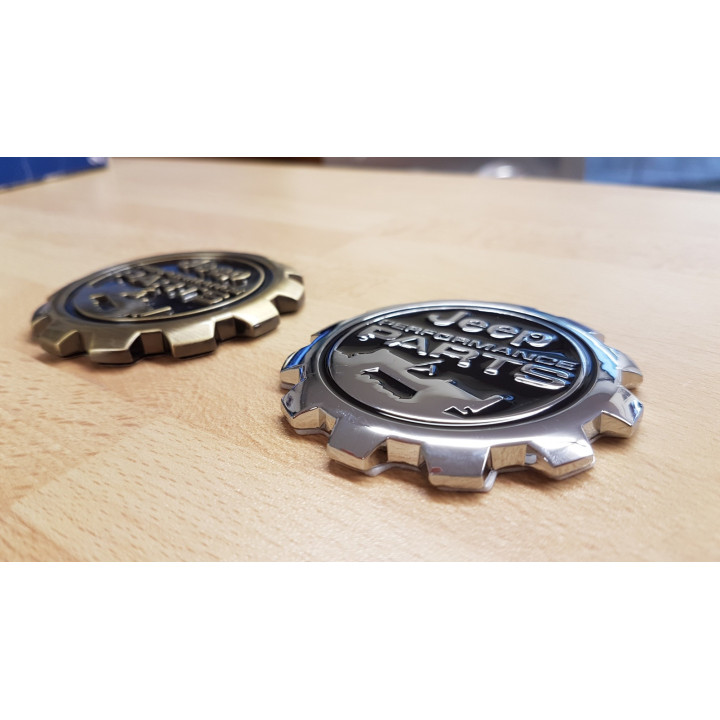 Emblem "Jeep Performance Parts" in silber oder gold