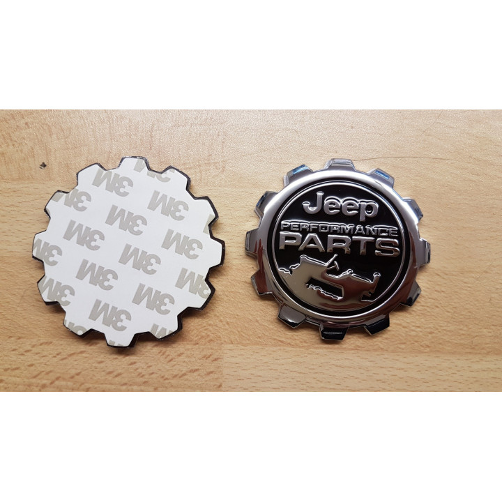 Emblem "Jeep Performance Parts" in silber oder gold