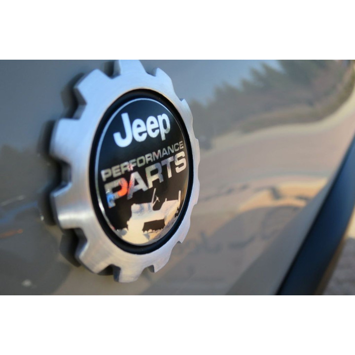 Emblem "Jeep Performance Parts" in silber oder gold