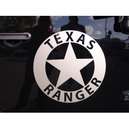 Decal "Texas Ranger" in Wunschfarbe
