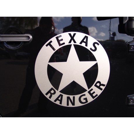 Decal "Texas Ranger" in Wunschfarbe