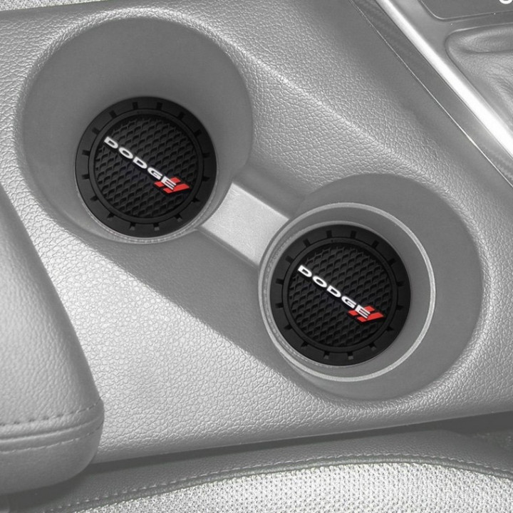 Getränkehalter-Pads mit Jeep-Logo Duplicolor