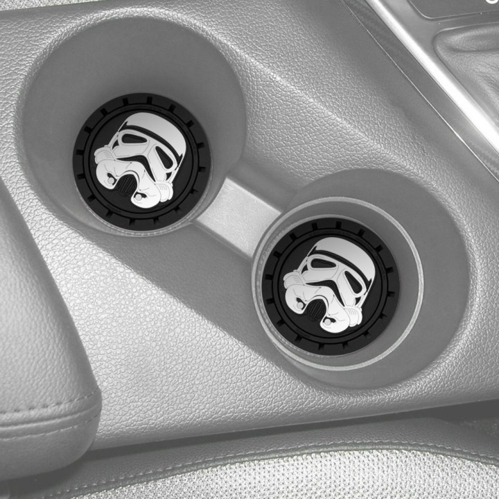 Getränkehalter-Pads Stormtrooper Duplicolor