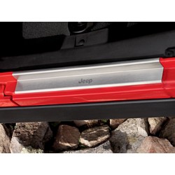 Einstiegsblenden edelstahl Mopar-Style Wrangler 2-Door