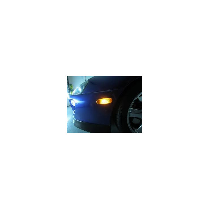 LED Glassockel orange