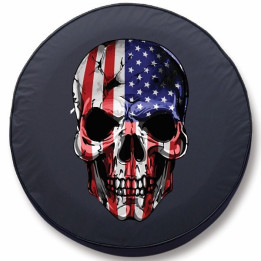 Reserveradabdeckung Stoff "Ammo-Flag"