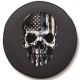 Reserveradabdeckung Stoff "American-Flag Skull"