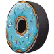 Reserveradabdeckung Stoff "Blue Donut"