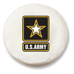 Reserveradabdeckung Stoff "US-Army schwarz"