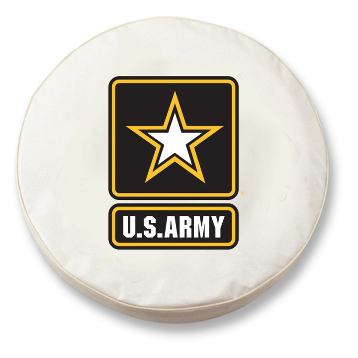 Reserveradabdeckung Stoff "US-Army schwarz"