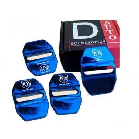 Scharnier-Blende schwarz mit Dodge Logo