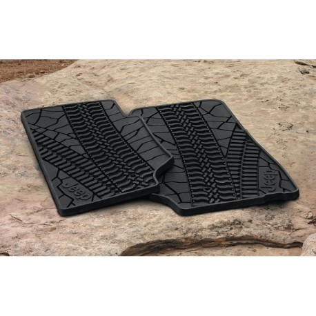 Gummimatten vorne schwarz Mopar Wrangler 2-Door Jg. 07-13