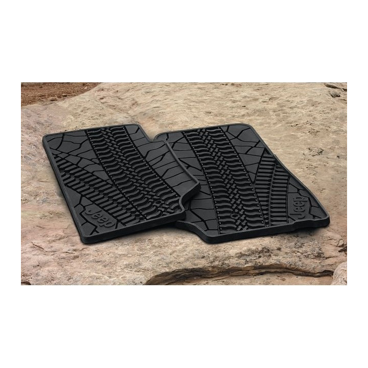 Gummimatten vorne schwarz Mopar Wrangler 2-Door Jg. 07-13