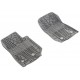 Gummimatten vorne schwarz Mopar Wrangler 2-Door ab Jg. 14