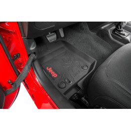 Gummiwannen-Set Mopar v+h mit Jeep-Logo Mopar Wrangler 4-Door