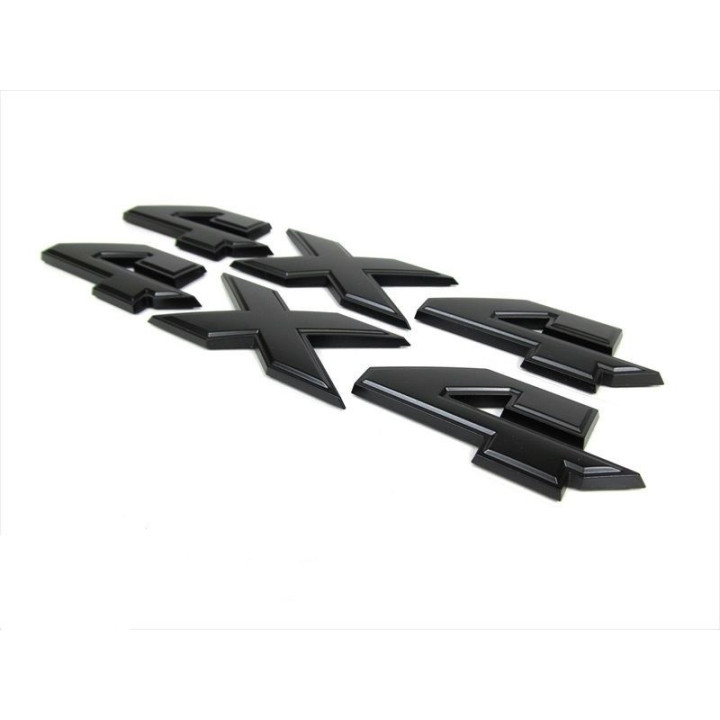 4x4 Emblem schwarz glanz für RAM Mopar