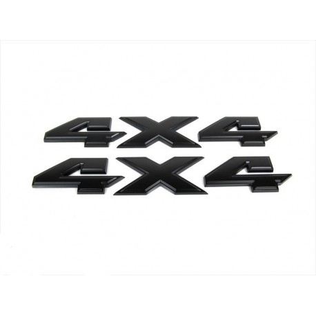 4x4 Emblem schwarz glanz für RAM Mopar