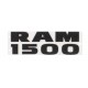 RAM 1500 Emblem glanz schwarz Mopar